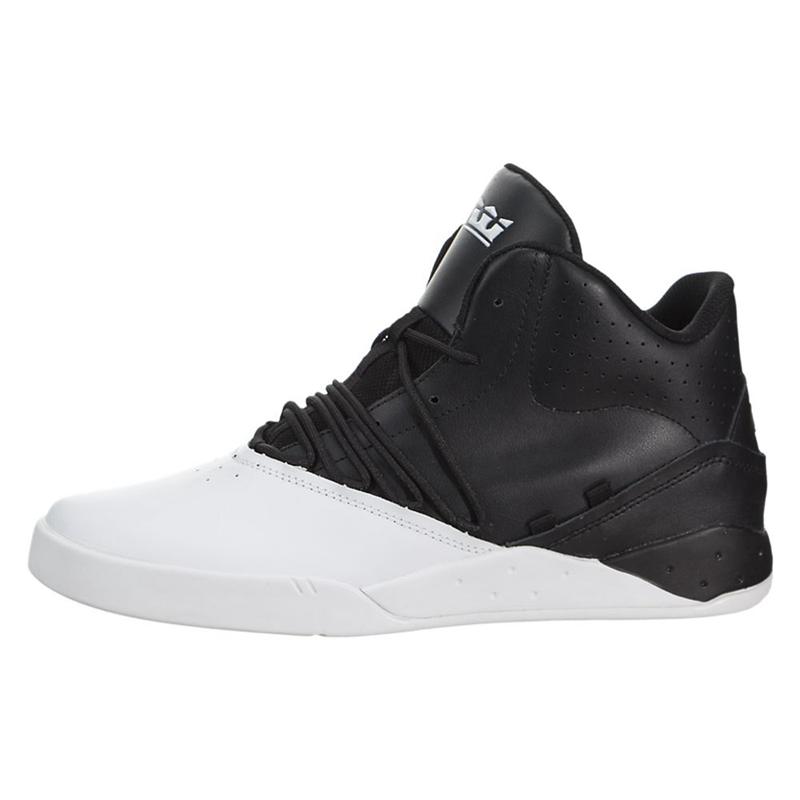 Buty Supra ESTABAN - Sneakersy Męskie - Czarne Białe (CQHX-01584)